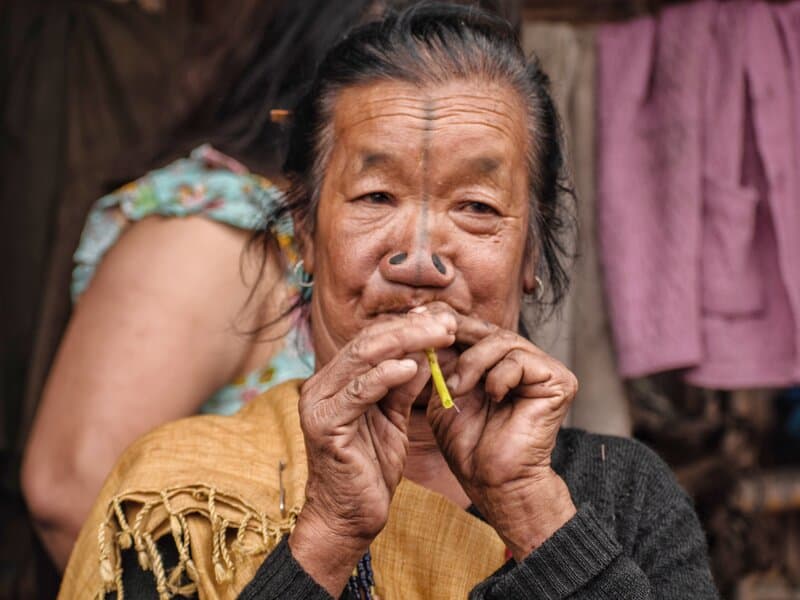 Apatani Woman in Ziro