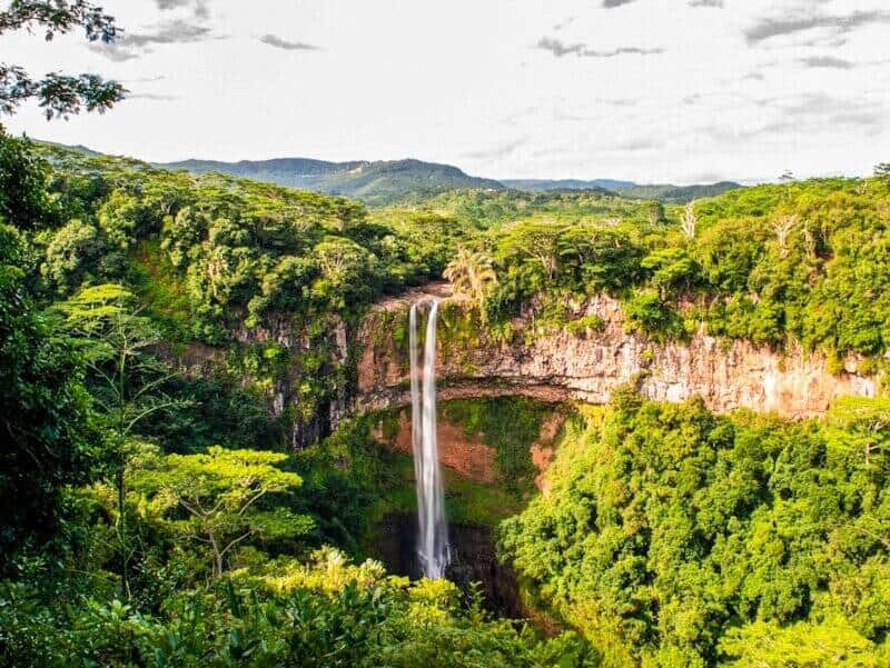 Chamarel Waterfall