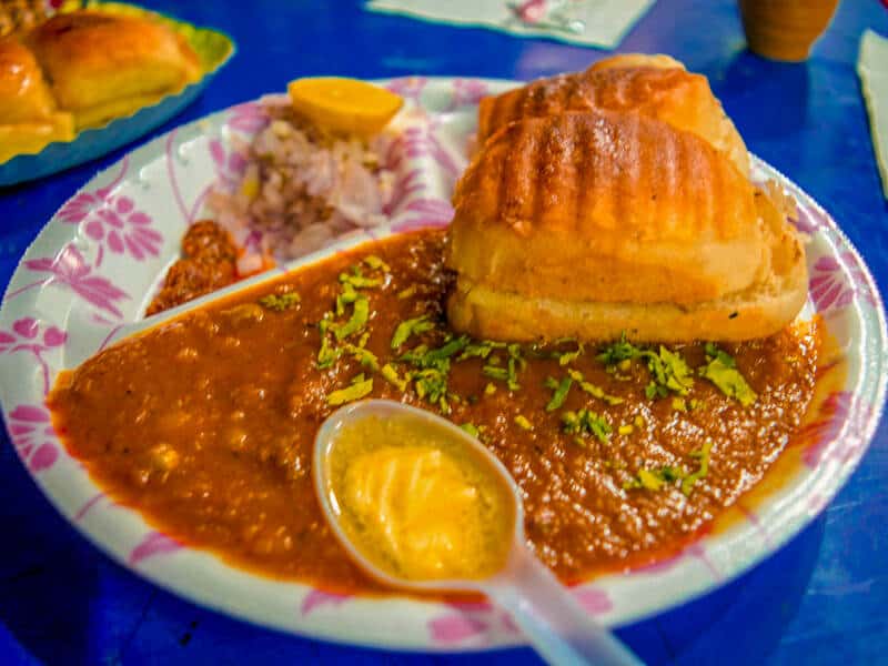 Pav Bhaji at Vinod Fast Food