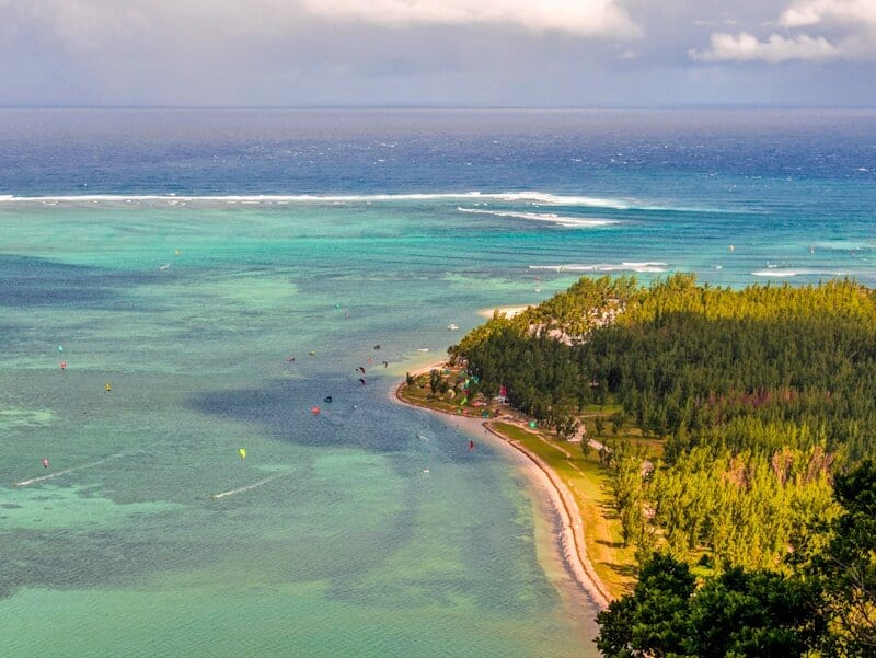 Kite Surfing in Mauritius