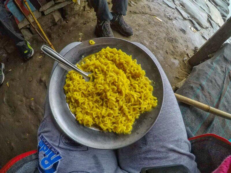 Maggi at Hemkund Trek