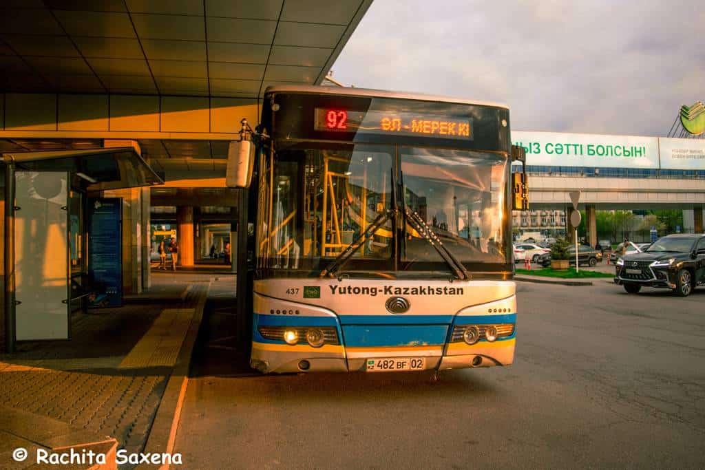 Airport Bus to Almaty City