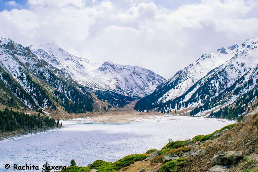 Big Almaty Lake in Winters