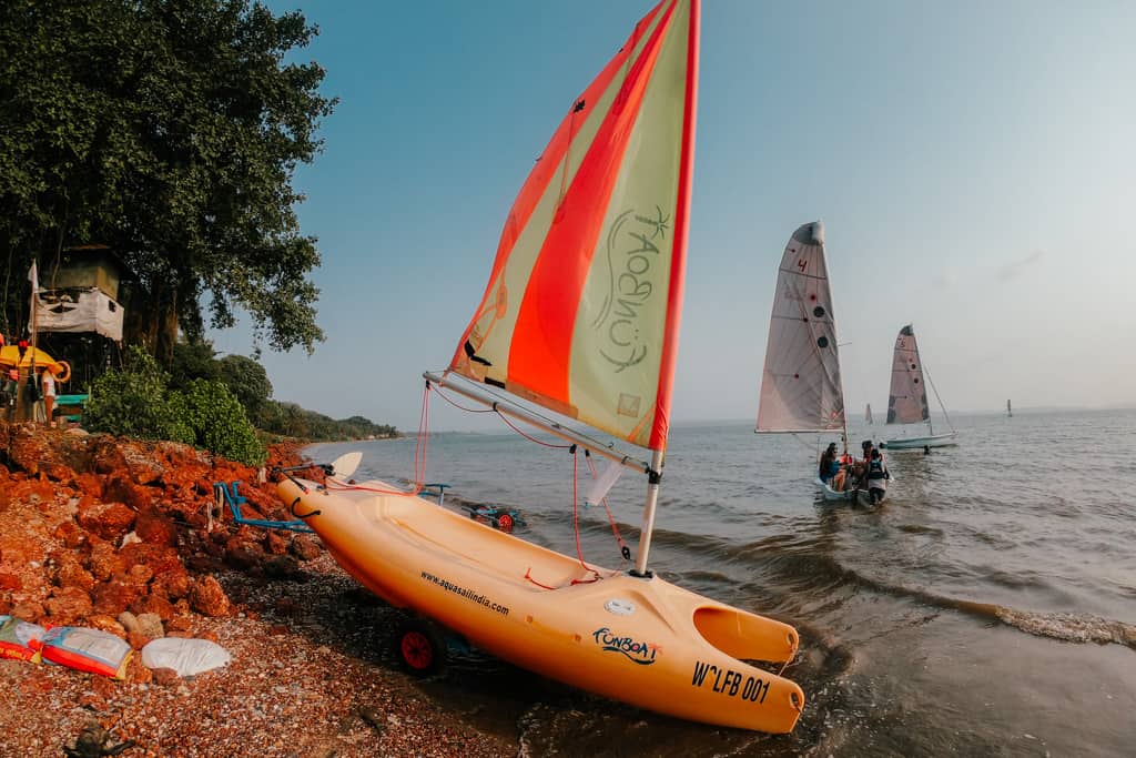 Sailing in Goa