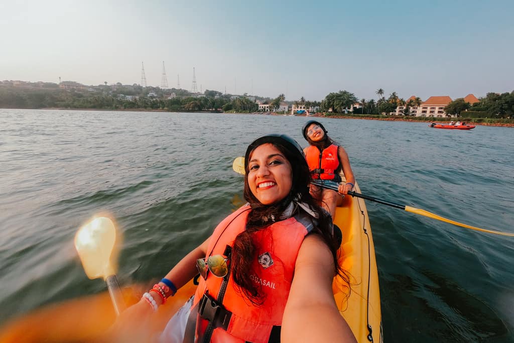 Kayaking in Goa