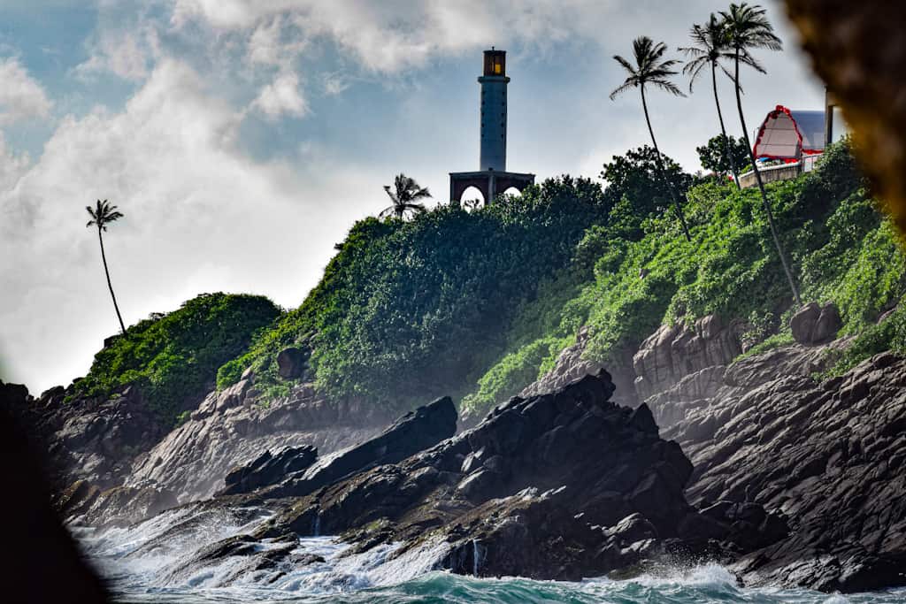 Lighthouse on a cliff