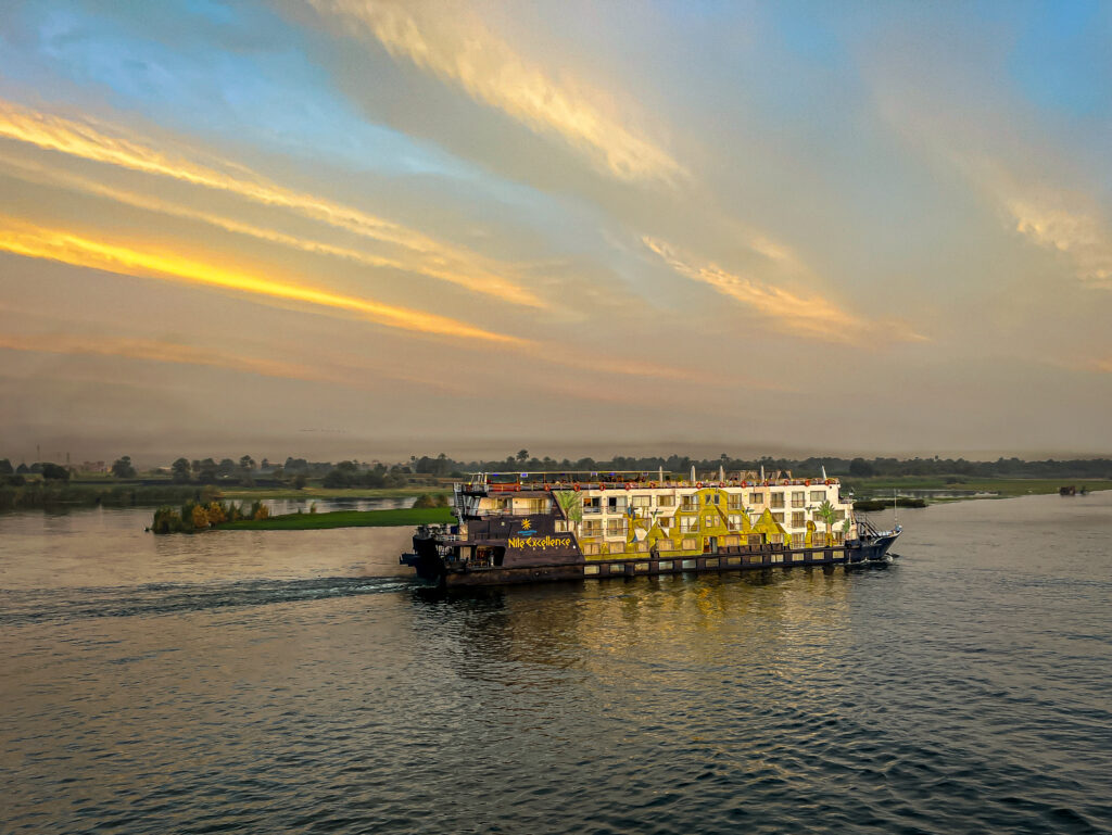 nile excellence cruise boat in the river scams in egypt